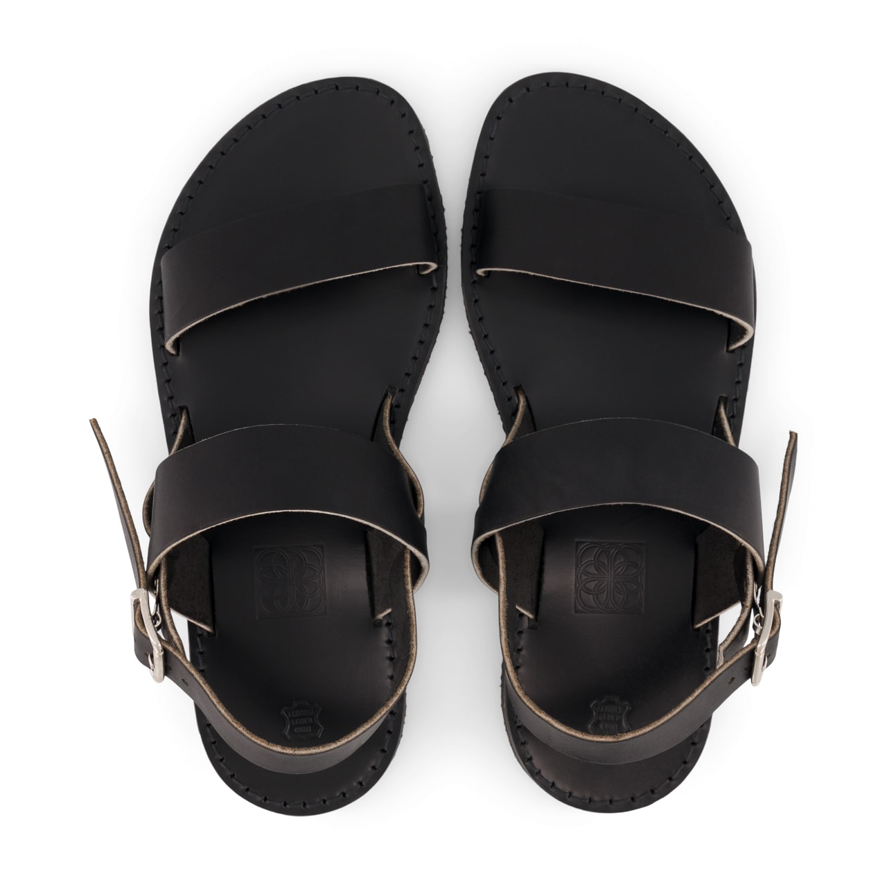 sandales cuir artisanat monastique