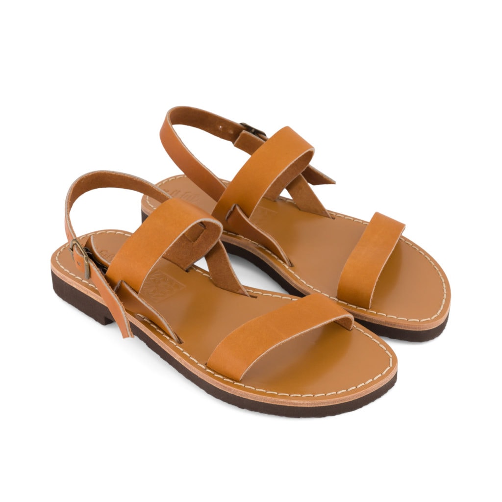 sandales cuir artisanat monastique
