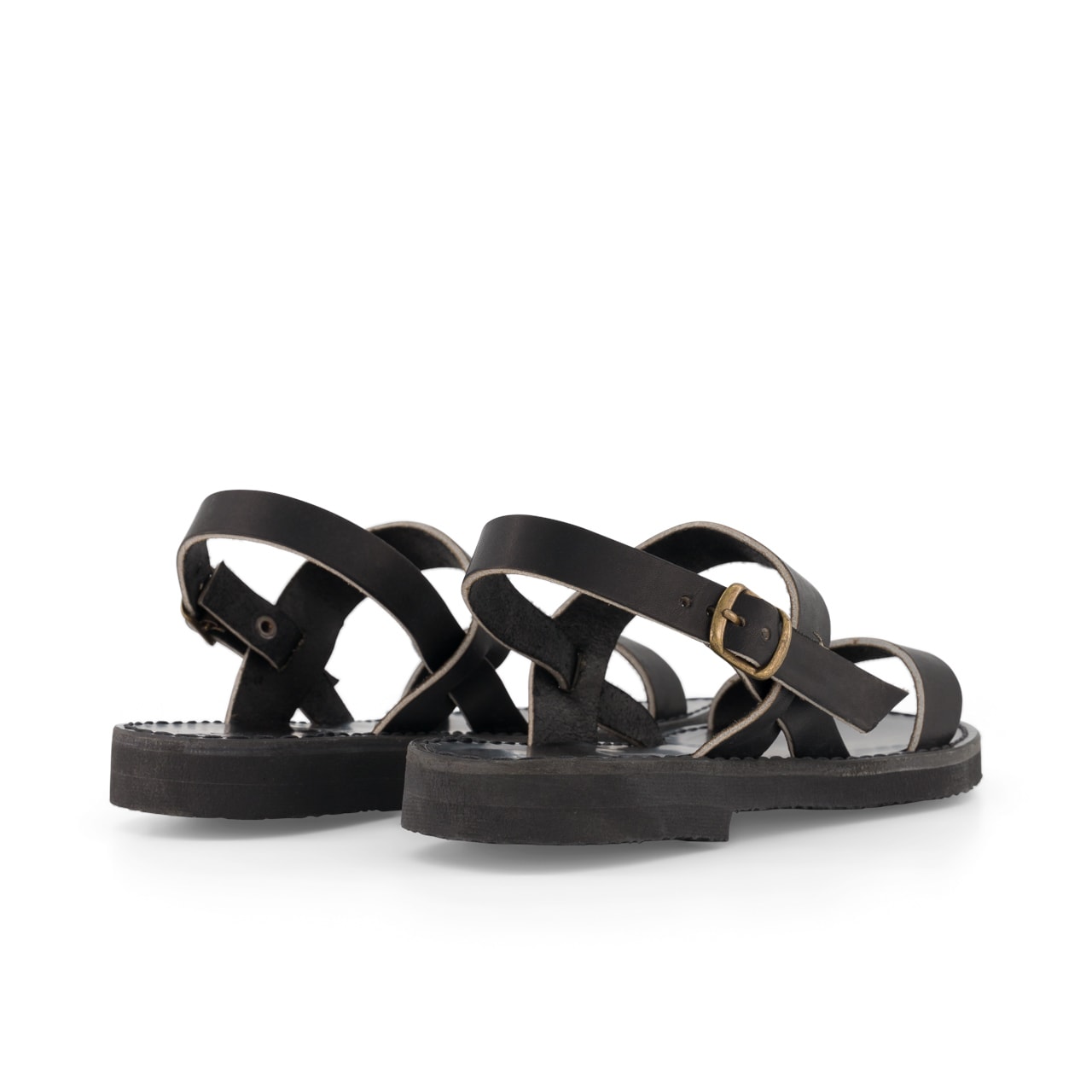 sandales cuir artisanat monastique