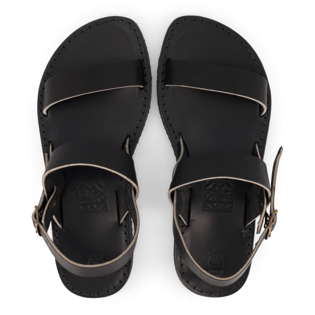 sandales cuir artisanat monastique