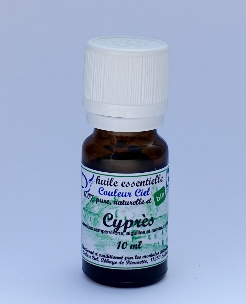 Huile essentielle Cyprès (10 mL) - Abbaye de Rieunette, Beauté & Bien ...