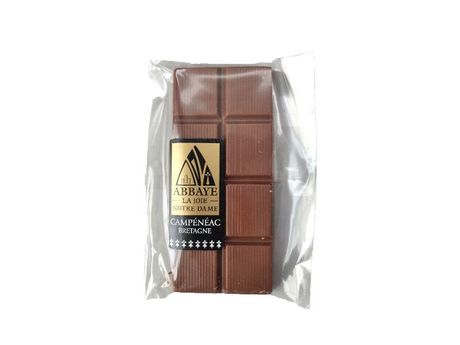 Mini tablette de chocolat au lait - 35 g  CAMPÉNÉAC (Abbaye de la  Joie-Notre-Dame de)